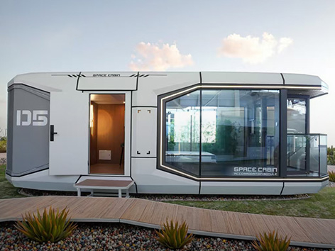 Casa de cápsula espacial