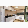 2025 Diseño caliente S3 Cabina de manzana Cabina de manzana Cabina de manzana modular de un dormitorio
