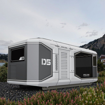 Elegante D5 Prefabrávelo Capsule Hotel Alojamiento